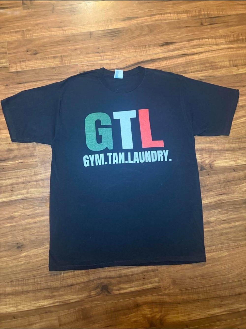 Jersey Shore GYM TAN LAUNDRY Graphic Tee